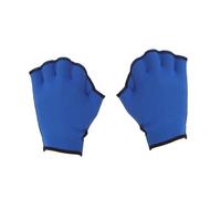VICASKY Gants Palmés Natation Bleu Gants Webbed Aquatiques pour Entraînement Résistance Sangle Poignet Ajustable Renforce Muscles Haut du Natation et Plongée