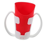 VICASKY Gobelet à Boire pour Personnes Âgées avec Encoche Nasale et Poignée Amovible Tasse Anti-déversement Soutien pour Troubles Déglutition et Besoins Spécifiques pour Patients et