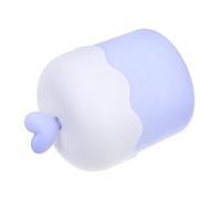 VICASKY Gobelet Mousse Portable pour Nettoyant Visage Bleu en Pp, Facile à Produire une Mousse Riche, pour Gel Bain et Lavage du Visage