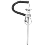 VICASKY Goupille de Chargement en Alliage D'aluminium Argentée pour Accessoires de Musculation Portable, Outil de Fitness Robuste pour Entraînement Musculaire à Domicile