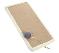 VICASKY Griffoir Tapis en Sisal Résistant à l'usure, Carré Taille Moyenne, Jeu et Grattage pour Chats D'intérieur, Accessoire Solide pour Chatons et Chats Domestiques