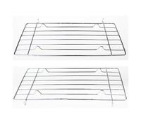 VICASKY Grillage Barbecue Carré en Fer 25,5x15x1,5cm pour Cuisson