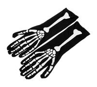 VICASKY Halloween Squelette Longs à Doigts Complets Pour Fête Halloween Ou Cosplay