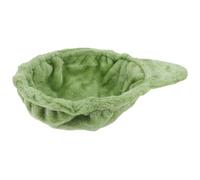 VICASKY Hamac pour Chat 30 CM Vert en Peluche Ultra-Doux Lit Suspendu Adaptable pour Arbre à Chat Coussin de Rechange Confortable et Résistant aux Griffures Accessoire pour Repos et Jeu