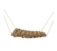 VICASKY Hamac Suspendu pour Reptiles Fibres Naturelles Lit Créatif pour Crabes et Lézards Accessoire Durable et Respirant pour Petits Animaux