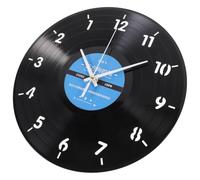 VICASKY Horloge Murale Silencieuse à Disque Vinyle, Horloge Inversée Décorative pour Décoration Murale de Salon et Chambre