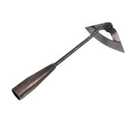 VICASKY Houe à Main en Acier 36,5 Cm pour Jardinage, Outil Léger, Ergonomique Et Résistant, Désherbage Et Culture