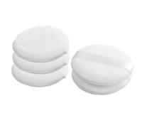 VICASKY Houppettes à Poudre Maquillage Visage en Matière Synthétique Confortable et Souple, Forme Simple, Lot de 5 Pièces Maquillage Précis et Facile