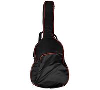 VICASKY Housse de Guitare Électrique Imperméable en Tissu Oxford 40/41 Pouces Rouge, Paquet de Transport Pratique Poignée, Étui Rembourré pour Guitare, Paquet de Rangement Fiable