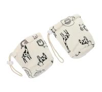 VICASKY Housse pour Biberon Portable 2Pcs Housse pour Nourrissons Design Biberon Réutilisable Matériau Lavable Sorties Bébé