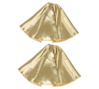 VICASKY Housse pour Chauffe-Moxa Portable Résistante à la Chaleur Lot de 2 Taille Petite Tissu Jaune Bord Surjeté Ceinture Élastique Protection pour Moxibustion Verticale et Thérapie