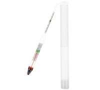 VICASKY Hydromètre de Salinité pour Aquarium Marin, Densimètre 1,060 en Verre et Plastique Robuste, Testeur Professionnel de L’Eau de Mer, Outil Compact pour Aquaculture et Piscines