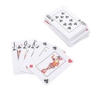 VICASKY Jeu de Cartes Braille pour Malvoyants et Aveugles Accessoires Portables pour Divertissement en Famille ou Entre Amis