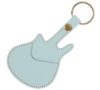 VICASKY Jeu De Médiator pour Guitare Trousse Liés Pendant Sangle De Guitare Ceinture Pot Larme d'or Expédition Poignées Prendre Tuner Cerceaux Autocollant Sélectionne Rester Peau Sky-Blue