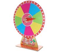 VICASKY Jeu de Roulette - Accessoires pour Jeux de fête - Roue de Carnaval - Volant de Jeu - Table de Roulette - Roue de Table - Vélo de Route - Mousse