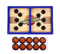 VICASKY Jeu de Société Interactif à Éjection pour Garçon et Filles, Double Joueur, Format Bureau, Modèle Basketball, Éducatif de Motricité Fine, Divertissement Familial Intérieur