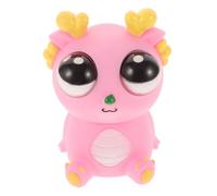 VICASKY Jouet à Presser Dragon Aux Yeux Qui Sortent, Jeu Anti-Stress Grosse Taille Rose, Jouet Squishy Résistant pour Adultes Et Garçon Et Filles, Gadget Farce Humoristique pour Bureau Et Maison