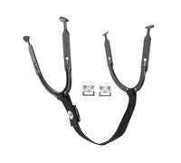 VICASKY Jugulaire Réglable Confortable et Facile à Installer en Pom Accessoire Noir pour Casque de Hockey Glace pour Joueurs de Sports