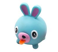 VICASKY Kawaii Langue grinçante pour pour Lapin Bleu Doux comme Jouet apaisant et Relaxant, idéal pour soulager