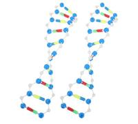 VICASKY Kit de modélisation moléculaire à double hélice en 2 parties - Chimie organique - Modèles moléculaires - Chimistes lors de l'assemblage du kit moléculaire - Kit de modélisation - ADN