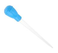 VICASKY Kit de Nettoyage pour Aquarium Pipette de 50ml en Plastique Bleu, Nettoyeur Manuel pour Changement d'eau et Alimentation des Coraux Aquarium