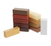 VICASKY Kit de Réparation pour Plancher en Vinyle et Bois Dur Cire de Réparation Anti-rayures 11 Couleurs, 11 Pièces, pour Parquet, Stratifié, Sols Cuisine et Surfaces Endommagées