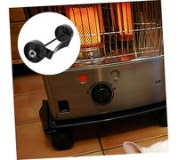 VICASKY Kit de Roue pour Chauffage de Terrasse Au Gaz Roue Mobile Résistante Plastique et Fer de Remplacement Facile à Installer pour Radiateurs Extérieurs et Parasols