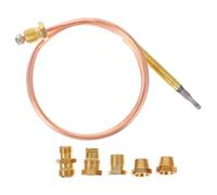 VICASKY Kit De Thermocouple pour Gaz Capteur De Température Précis Thermocouple avec Raccords pour Cheminées à Gaz Et Chauffages De Terrasse