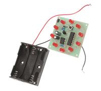 VICASKY Kit LED de DIY avec Roulette Chanceuse Matériel Dexpérience Scientifique pour Garçon Fille Lampe Expérimentale Éducative sans Pile