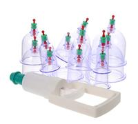 VICASKY Kit Professionnel de Ventouses pour Massage à Domicile Épaisses pour Dos Cupping Ventouse pour Jambes et Bras Accessoire Santé