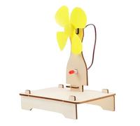 VICASKY Kit Scientifique Générateur Éolien Scolaire à Monter Soi-même, Dispositif Expérimental Éducatif en Plastique Solide, Pédagogique pour Apprentissage des Énergies Couleur Aléatoire