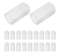VICASKY Kite Rod Cap Supply 20 pièces blanches de 4 mm pour le montage de cerf-volant pour le montage du cerf-volant support de cadre de cerf-volant