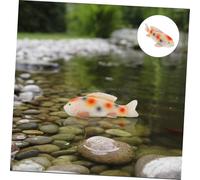 VICASKY Koi Fish Floating Resin Sculpture Weather Resistant Garden Ornament for Outdoor Decor Symbol of Prosperity and Harmony