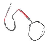 VICASKY Laisse de Course pour Chien et Ceinture de Traction avec Double Mousqueton Corde Ajustable pour Promenade et Marche