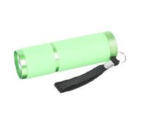 VICASKY Lampe de Poche UV Violette 9 LED Verte Mini Lampe Séchante pour Vernis à Ongles Outil de Manucure Portable pour Séchage Rapide du Gel et Détection Adaptée aux Salons et Usage