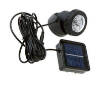 VICASKY Lampe Solaire Étanche LED pour Bassin et Aquarium Spot Submersible Solaire Lumière Blanche Décorative pour Jardin Terrasse et Événements Extérieurs