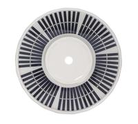 VICASKY Lampe Solaire pour Poteau de Drapeau LED Étanche Éclairage Extérieur pour Camping et Jardin Installation Facile et Lumière Nocturne Automatique