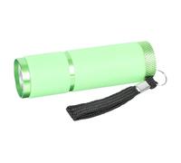 VICASKY Lampe Torche UV Portable Verte 9 LED pour Manucure Séchage Gel Ongles Mini Lampe de Test pour et Détection de Devises Outil Compact et Léger pour Usage Professionnel et Maison