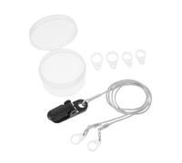 VICASKY Lanière de Sécurité pour Amplificateur Auditif avec Clip Anti-perte Corde de Retenue Légère et Résistante Adaptée Aux Personnes Âgées et Appareils Derrière Oreille