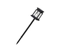 VICASKY Lanterne Solaire Jardin à Lampe Bougie Solaire Étanche Décoration Extérieure pour Pelouse et Terrasse Ambiance Chaleureuse Nocturne