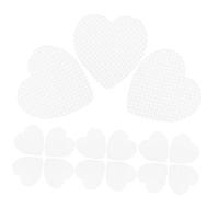 VICASKY Lingettes Dissolvantes en Coton Blanc pour Vernis à Ongles Surface Douce, Format Cœur, 200 Feuilles Boîte, pour Manucure et Usage Mobile