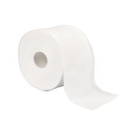 VICASKY Lingettes Non Tissées Jetables 18 m Rouleau Double Couche Textile Coton Épais Blanc Serviette Propre Hygiénique Essuyage Tatouage Maquillage Soin Corps