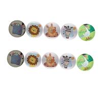 VICASKY Lot de 10 autocollants de pot pour les tout-petits - Autocollants pour siège d'apprentissage de la propreté - Tableau de récompense pour l'apprentissage de la propreté avec les animaux