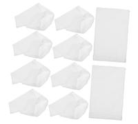 VICASKY Lot de 10 sacs filtrants jetables en maille nylon pour un nettoyage efficace des piscines et des spas - Garde-boue contre les feuilles et les particules