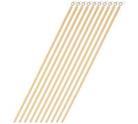 VICASKY Lot de 10 Tiges en Bois de 30 Cm pour Marionnettes D'ombres, Poignées de Contrôle pour Bricolage, Accessoires Polyvalents pour Théâtre D'ombres et Activités Éducatives