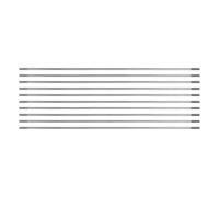 VICASKY Lot de 10 Tiges Filetées Métalliques M3 Double Filetage 200 Mm Vis à Tête Sphérique pour Modélisme Bateau Rc, Connecteurs à Rotule Robustes, Biellettes de Poussée Miniatures