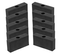 VICASKY Lot De 10 Verrous De Fenêtre Coulissante Butées De Fenêtre Verrous De Porte De Fenêtre De Sécurité Limiteur De Fenêtre Verrous De Fenêtre En Alliage Daluminium Noir