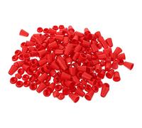 VICASKY Lot de 100 Cordons de Serrage pour vêtements - Fermeture Amovible - pour à Dos, Sweat à Capuche, vêtements, Cordons de Serrage - Accessoires - Rouge