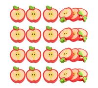 VICASKY Lot de 100 Gommes en TPR Forme de Fruit Adorable, Mini Gommes à Effacer pour Garçon Fille, Résistantes à l'usure, pour L'école