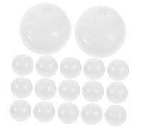 VICASKY Lot de 100 inserts de rechange pour jouets pour animaux de compagnie et rééducteur de bruit - Accessoire de rechange pour couineur - En plastique - Blanc